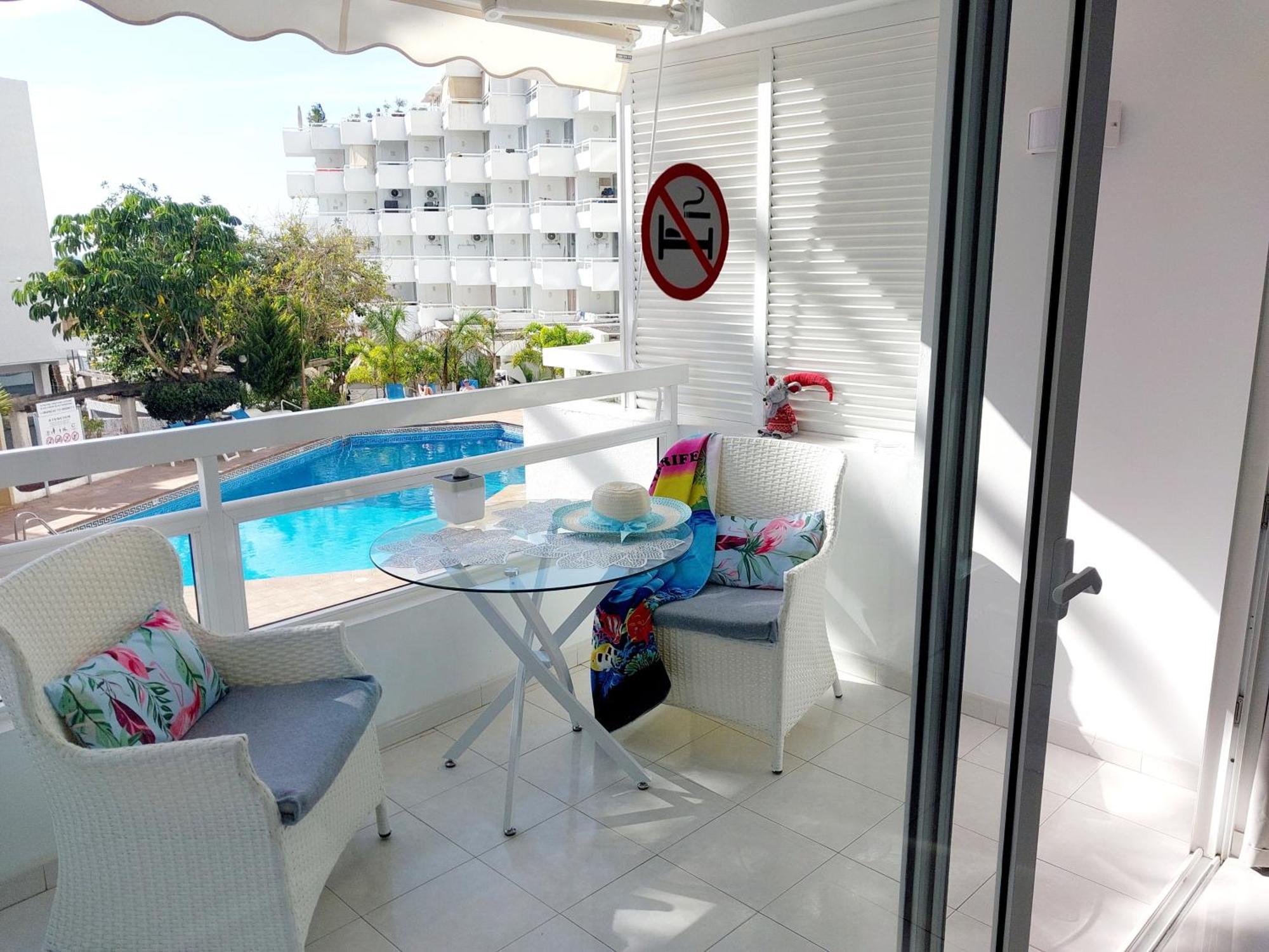 Ferienwohnung Under The Palm Playa de las Américas Exterior foto